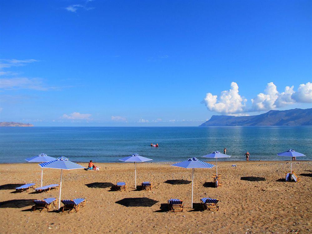 Galini Beach Hotel Kíssamos Esterno foto
