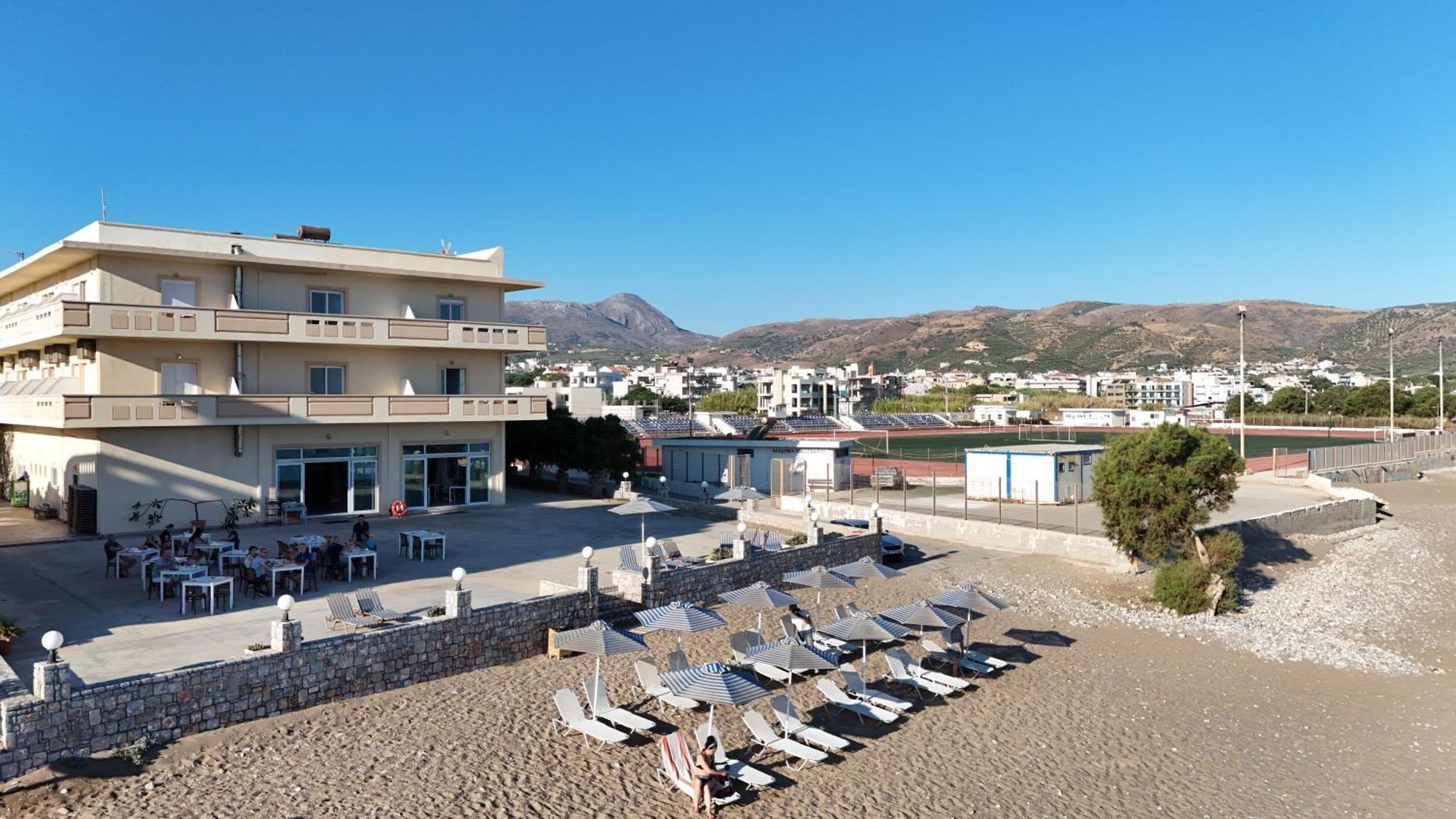 Galini Beach Hotel Kíssamos Esterno foto